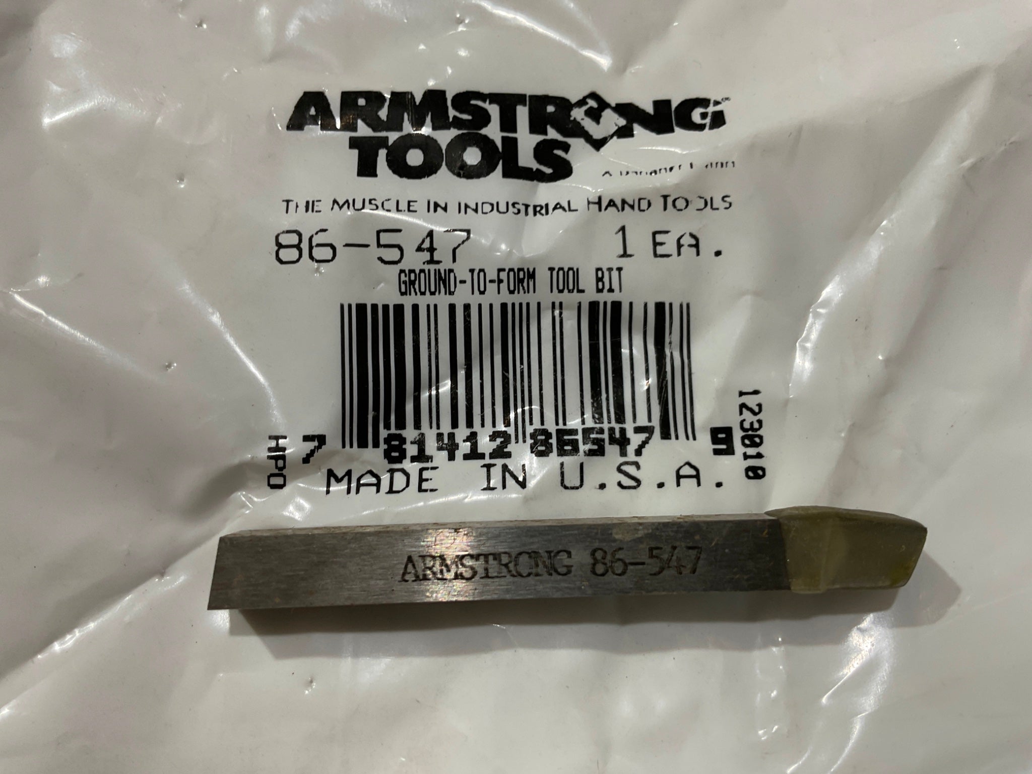 Armstrong 86-547 Ground-to-form Tool Bit USA on Sale