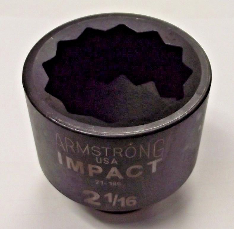 Armstrong 21-166 3/4″ Drive 2-1/16″ Impact Socket USA Discount