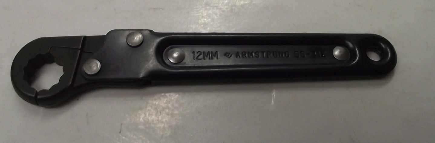 Armstrong 55-312 12 mm Ratcheting Flare Nut Wrench USA Online now