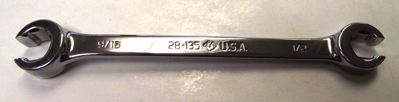 Armstrong 28-135 1/2 x 9/16″ Full Polish Double Head Flare Nut Wrench USA Supply