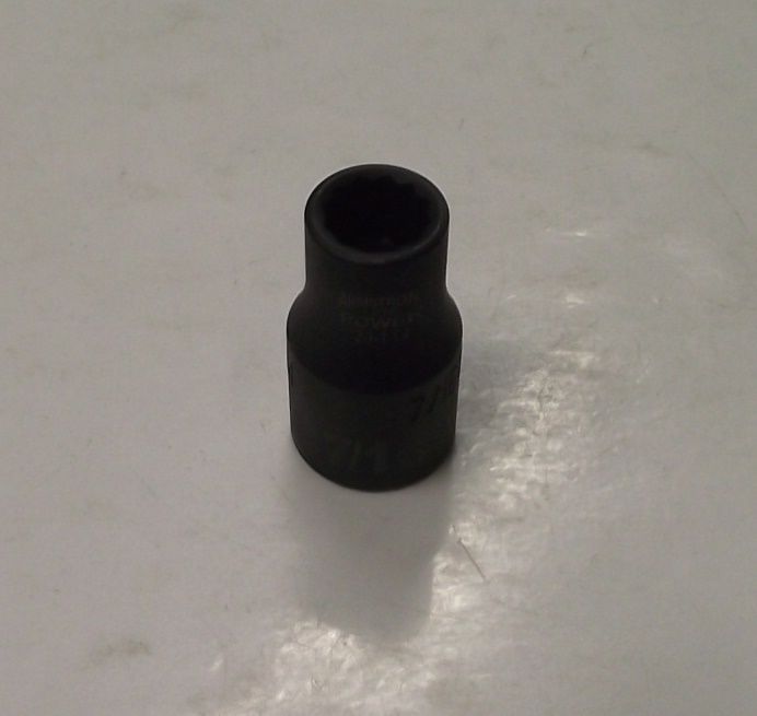 Armstrong 20-114 1/2″ Drive 12 Point Power Socket 7/16″ Black Oxide USA Discount