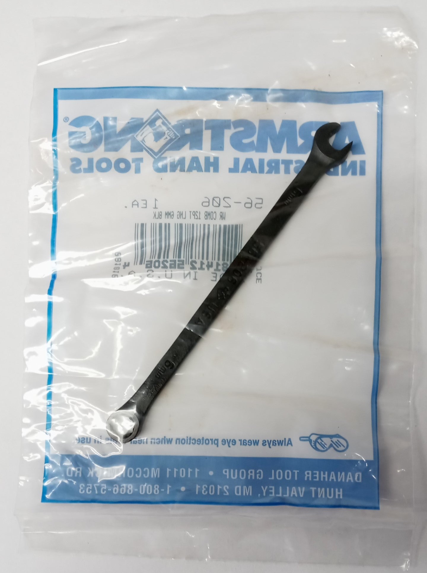 Armstrong 56-206 6mm Combination Wrench Black 12pt. USA Online Hot Sale