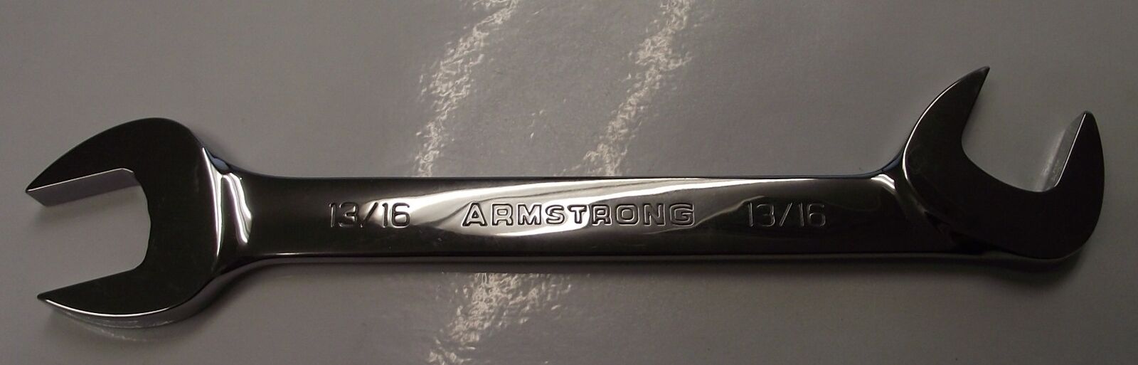 Armstrong 27-826 13/16″ Open End Full Polish 15° and 60° Angle Wrench USA Hot on Sale