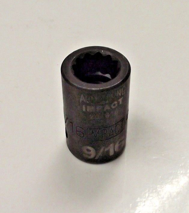 Armstrong 20-818 1/2″ Drive 12 Point Impact Socket 9/16″ USA Fashion
