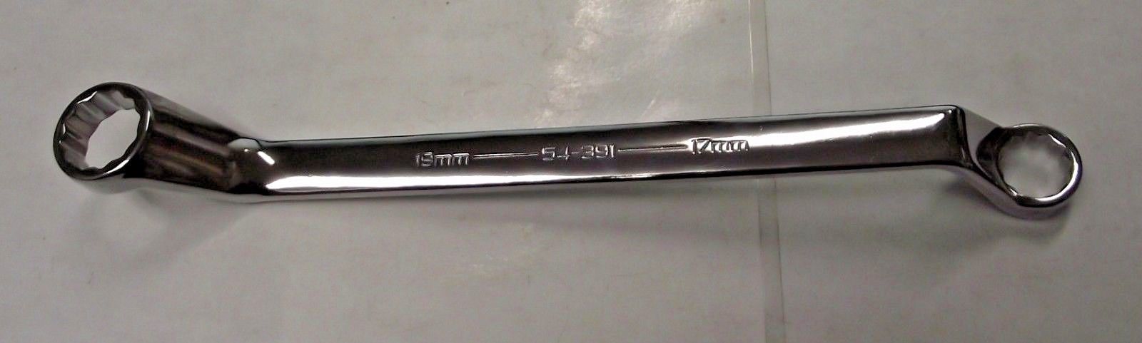 Armstrong 54-391  12 Point Full Polish 45° Offset Box Wrench 17 x 19mm USA Online now