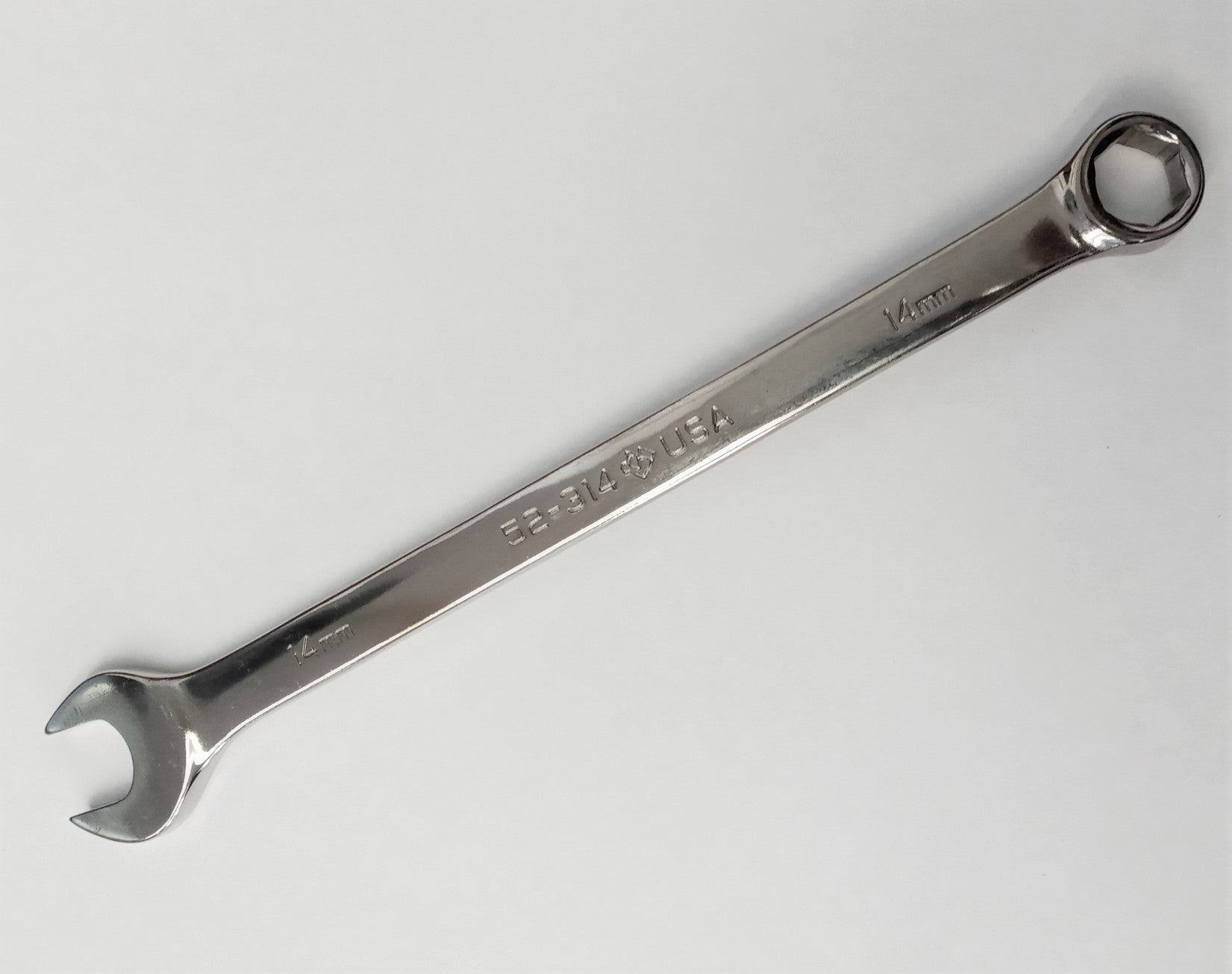 Armstrong 52-314 14mm Full Polish Combination Wrench 6pt USA Discount