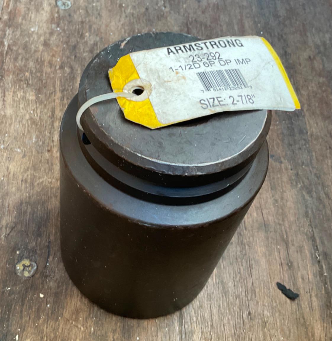 Armstrong 23-292 2-7/8″ 1-1/2″ Dr., 6pt Deep Impact Socket USA #5 Online Hot Sale