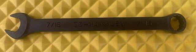 Armstrong 30-114 7/16″ Black Combination Wrench 12pt USA Supply