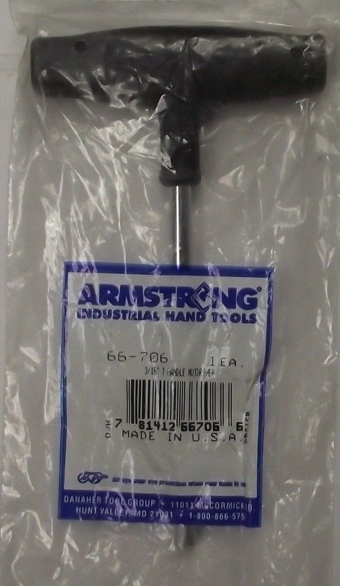 Armstrong 66-706 3/16″ T-Handle Nutdriver  USA Online Hot Sale