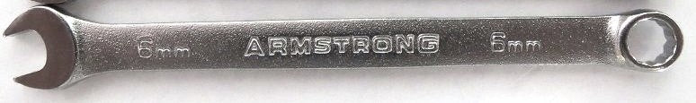 Armstrong  56-406 6mm Combo Wrench 12pt. USA Online Sale