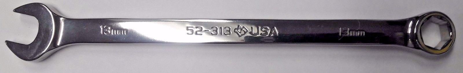 Armstrong 52-313 13mm Full Polish Long Pattern Combination Wrench 6 Point USA Fashion