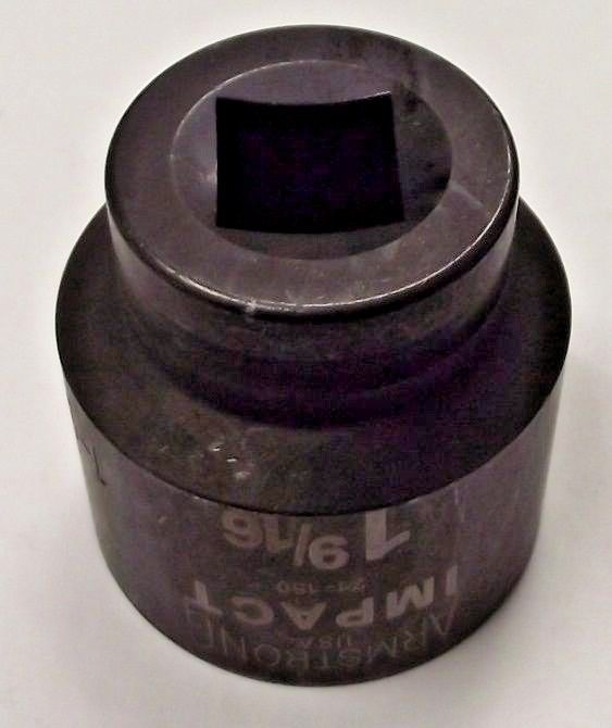 Armstrong 21-150 1-9/16″ 3/4″ Drive 12 Point Impact Socket USA Fashion