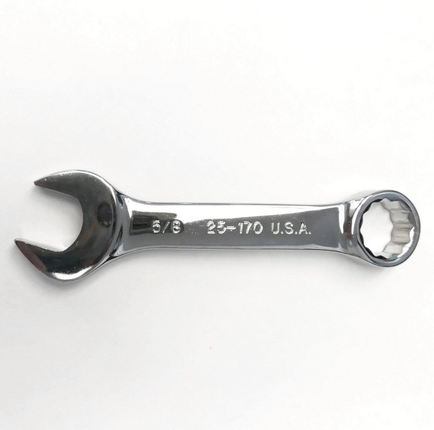 Armstrong 25-170 5/8″ 12 Point Full Polish Extra Short Combination Wrench USA Fashion