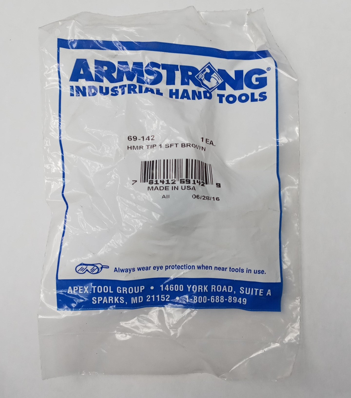 Armstrong 69-142 1-Inch Soft Face Hammer Tip, Brown USA Fashion