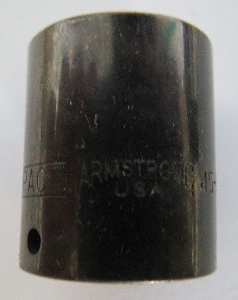 Armstrong 45-015 15mm 1/4″ Drive 6 Point Impact Socket USA 2 PCS Supply