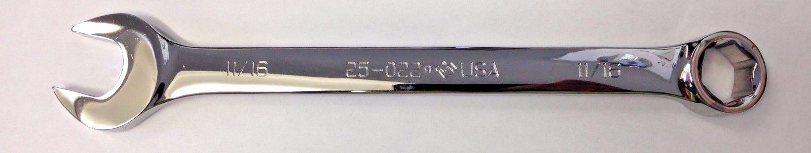 Armstrong 25-022 11/16″ Full Polish Regular Combination Wrench 6 Point USA on Sale