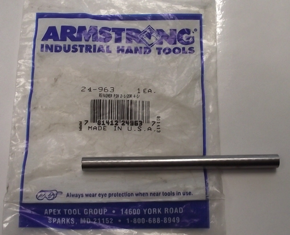 Armstrong 24-963 Retainer Pin for 2-1/2″ Drive x 4-1/2″ Long USA Online Hot Sale