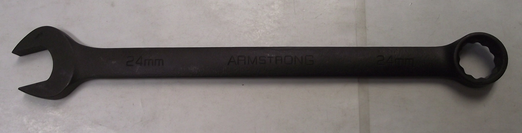 Armstrong 56-224 24mm 12 Point Metric Black Oxide Long Combination Wrench USA Online Sale