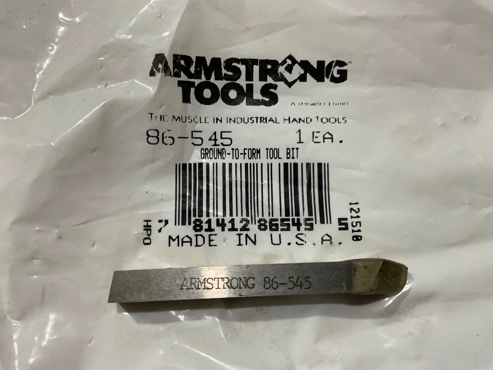 Armstrong 86-545 Ground-to-form Tool Bit USA Online now