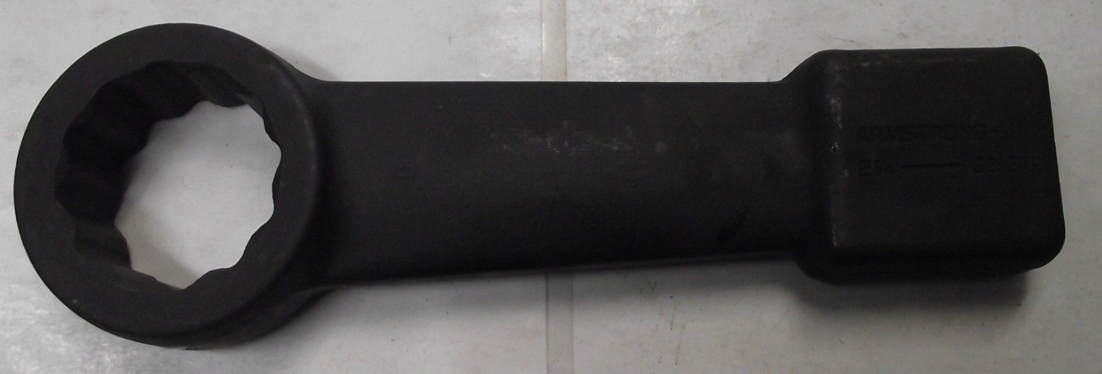Armstrong 33-372 2-1/4 Black Oxide 12 Point Straight Pattern Slugging Wrench USA Online Hot Sale