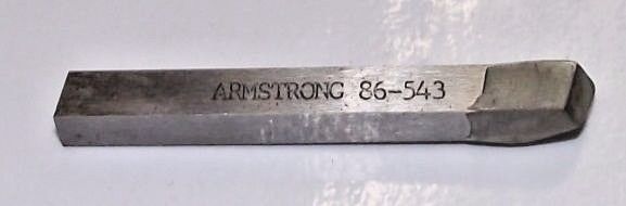 Armstrong Tools – 86-543 – Ground-to-form Tool Bit 1/4″ x 1/4″ USA Fashion