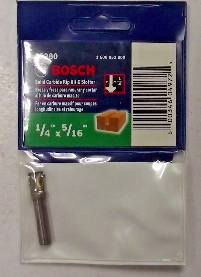 Bosch 85280 Rip Bit And Slotter 5/16″ x 1/4 Shank Carbide Router Bit Online Hot Sale