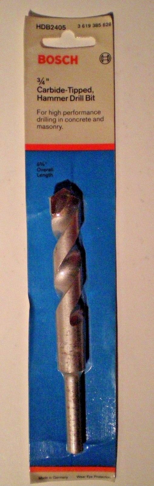 BOSCH HDB2405 3/4″ x 4″ x 6″ Carbide Hammer Drill Bit Germany Online Hot Sale