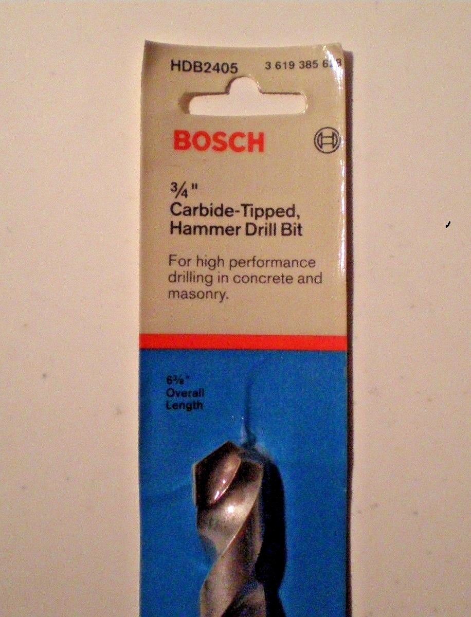 BOSCH HDB2405 3/4″ x 4″ x 6″ Carbide Hammer Drill Bit Germany Online Hot Sale