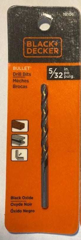 Black Decker 19106 5/32″ Bullet Drill Bit Hot on Sale