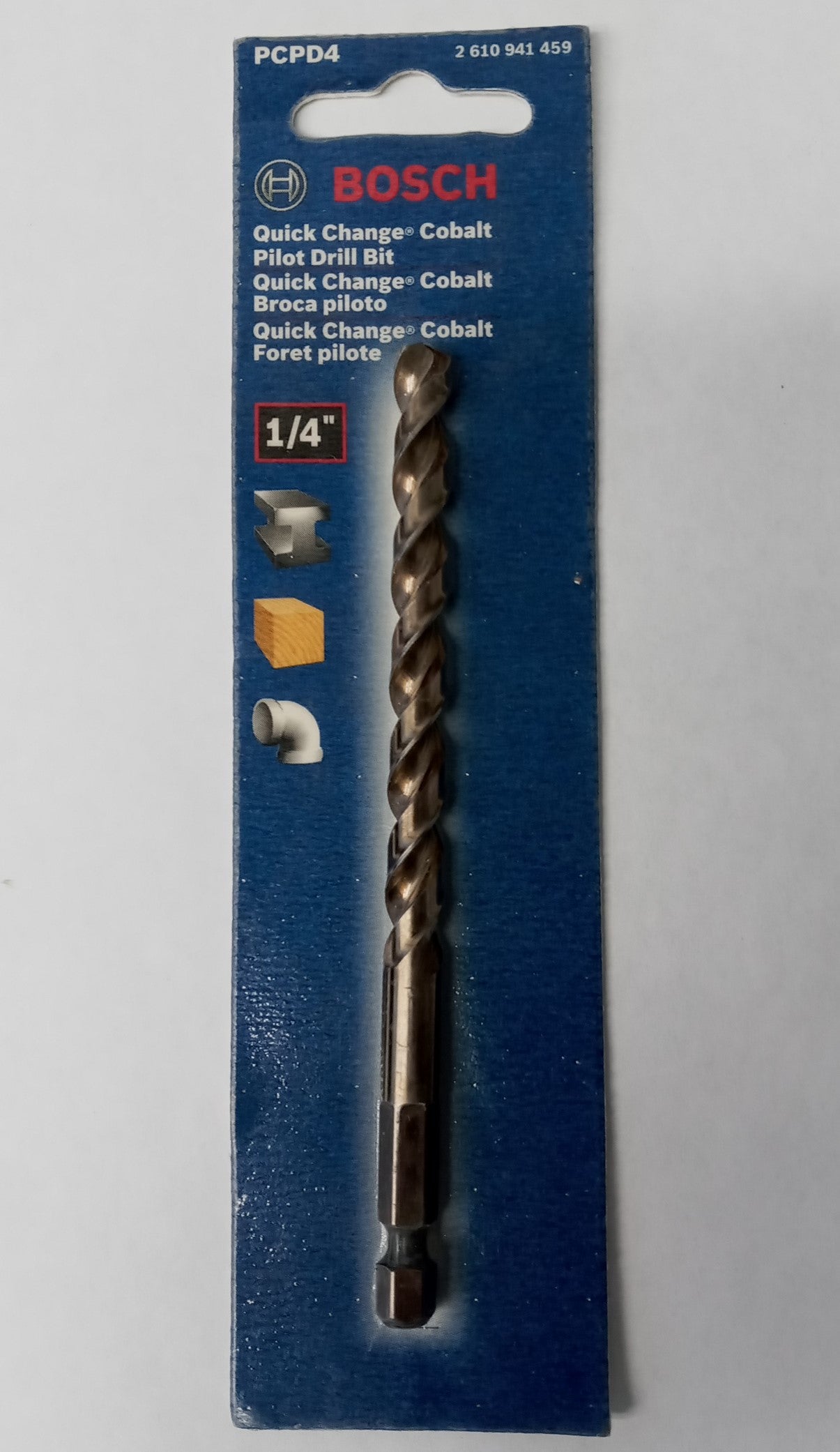 Bosch PCPD4 1/4″ Quick Change Cobalt Pilot Drill Bit Fashion