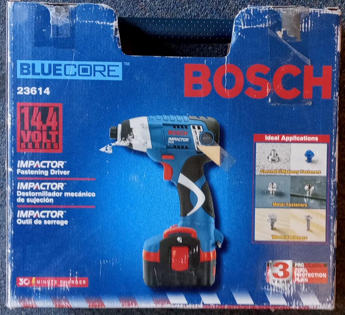 Bosch 23614 14.4V Impactor BlueCore Cordless Screw Driver Kit Online