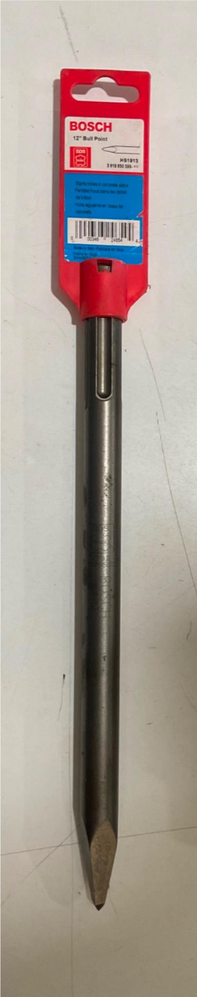 Bosch HS1913 12″ Bull Point SDS-Max Hammer Steel #80 Online Sale