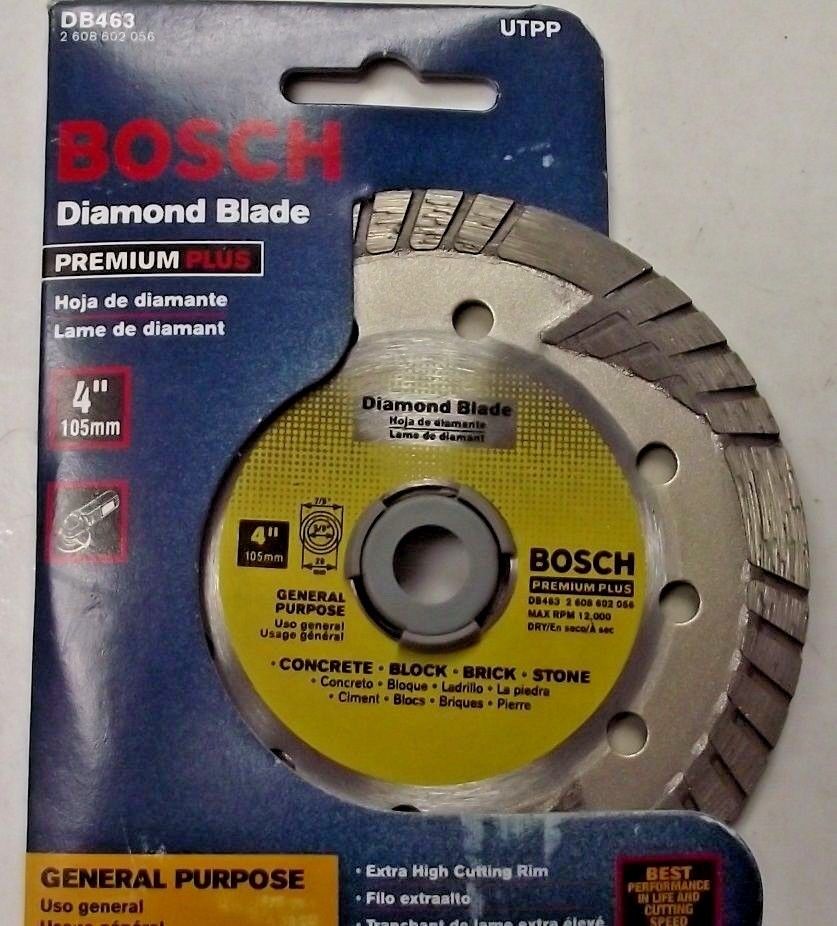 Bosch DB463 Premium Plus 4″ Turbo Continuous Rim Diamond Saw Blade Discount