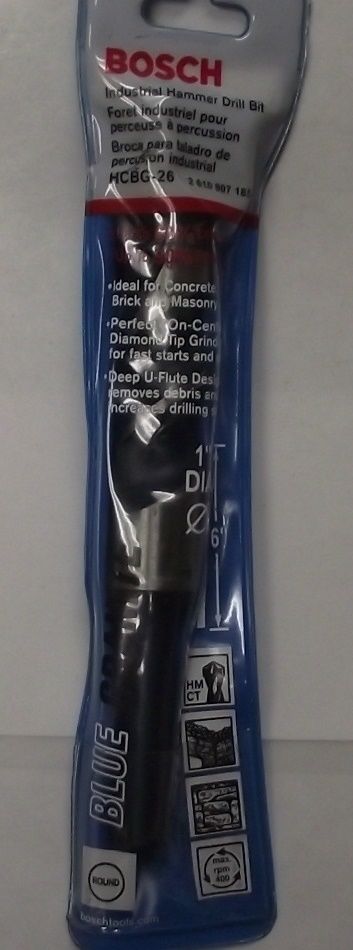 BOSCH HCBG-26 1″ x 4″ x 6″ Carbide Hammer Drill Bit Online Sale