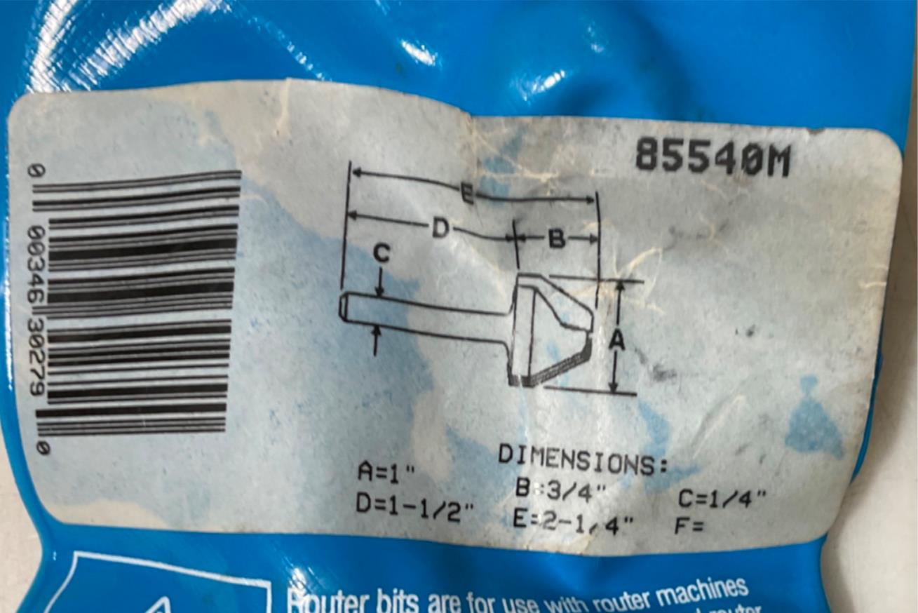 Bosch 85540M Carbide Lettering Bit 1/4″ Shank USA Sale