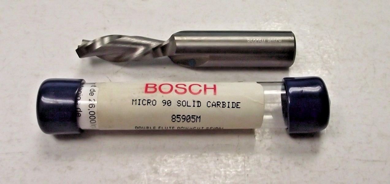 Bosch 85905M 3/8″ x 1-1/4″ Solid Carbide D Flute Down Spiral Router Bit USA Online Sale