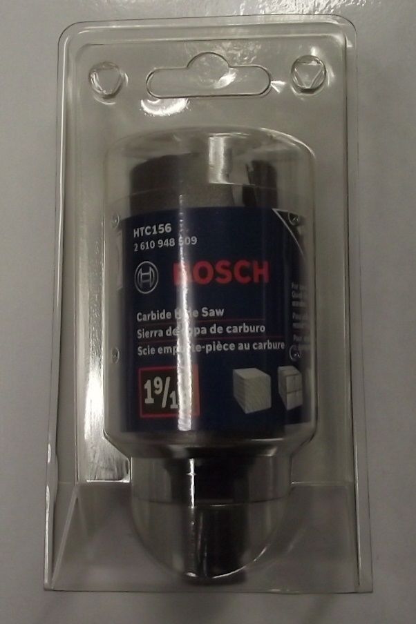 Bosch HTC156 1-9/16-Inch 40mm Carbide Hole Saw on Sale