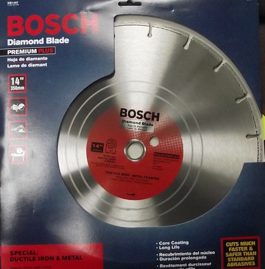 Bosch DB1467 Premium Plus 14″ Wet Cutting Segmented Diamond Saw Blade Online now