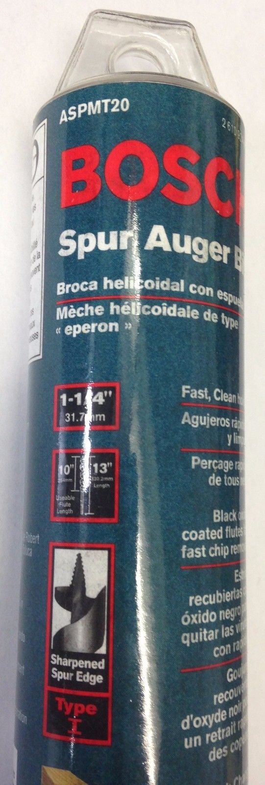 Bosch ASPMT20 1-1/4″ x 13″ Spur Auger Bit Online Sale