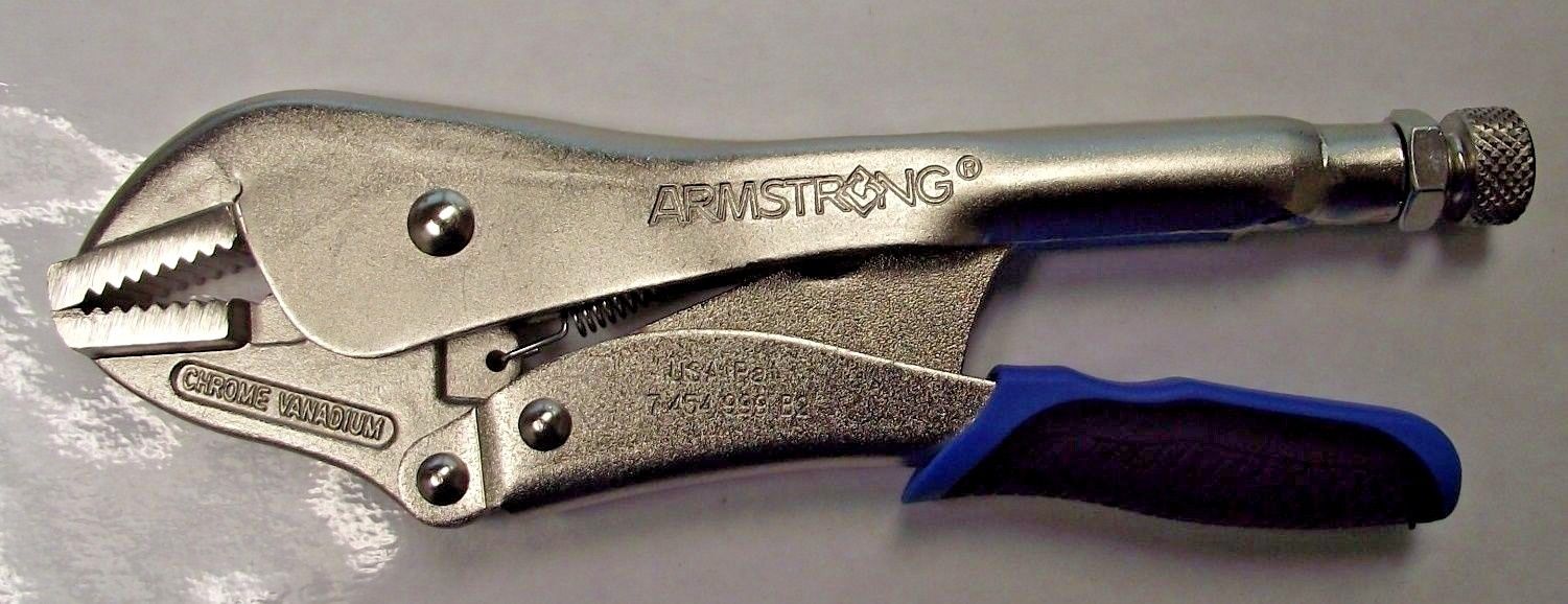Armstrong G67-460 10″ Quick Release Locking Plier With Straight Jaw Hot on Sale