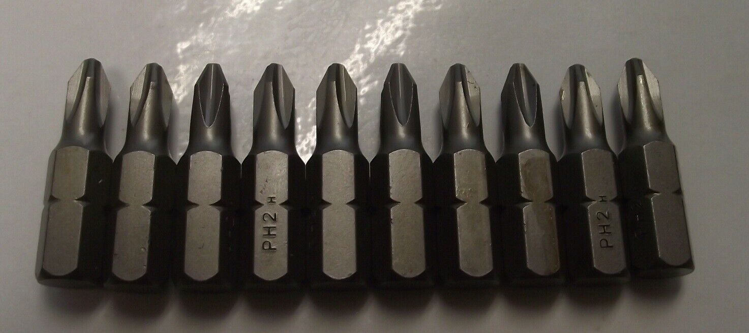 Bosch 27206 #2 Phillips Screw Tips 5/16″ Hex Shank x 1-1/4″ 10pcs. Discount