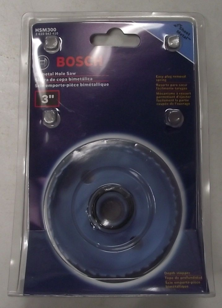 Bosch HSM300 3″. Bi-metal Sheet Metal Hole Saw Sale