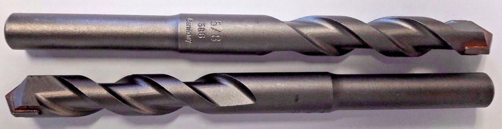 Bosch 220869 5/8 x 6-3/8 Carbide Tipped Rotary Percussion Drill Bit Germany 2pcs Online now