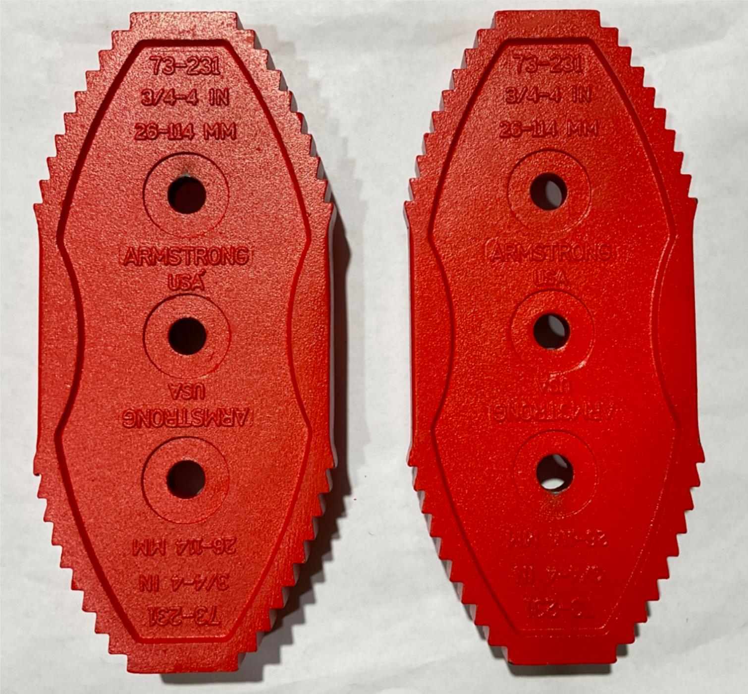 Armstrong 95-204 pair of jaws for 73-231 Discount