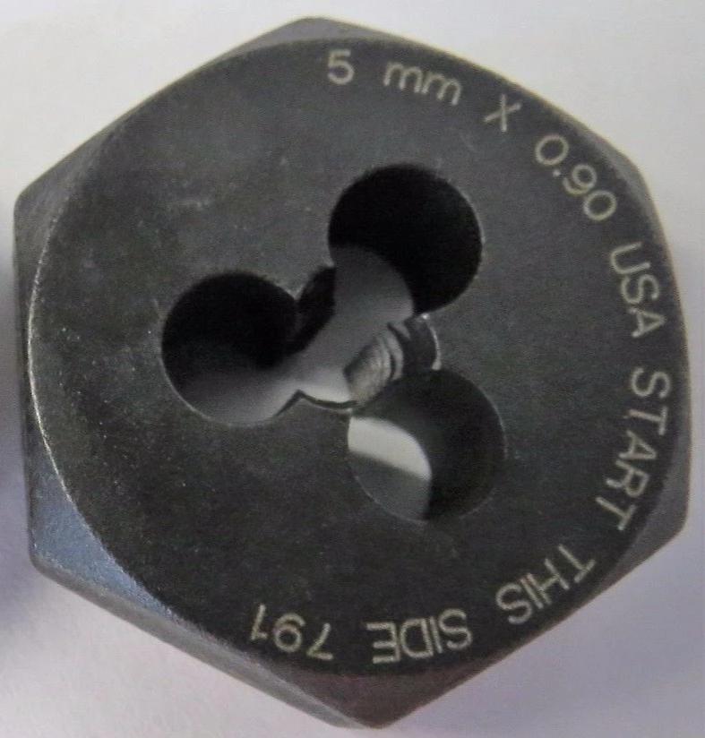 Bosch 5mm x 090 Metric 1″ Hex Die USA 1609446883 396325 #T26 Fashion
