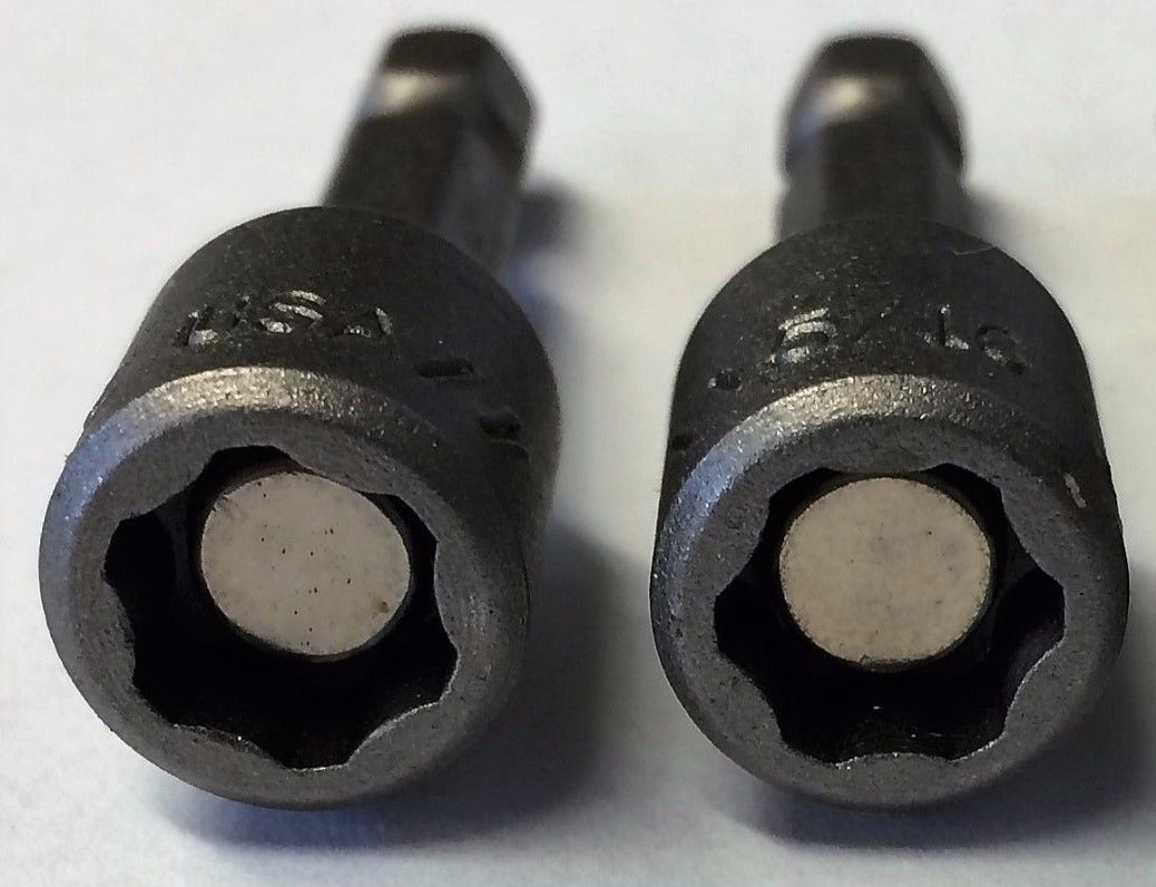 Bosch VA 120241 1609512616 5/16″ x 1 7/8″ Magnetic Nutsetter USA 2pcs Supply