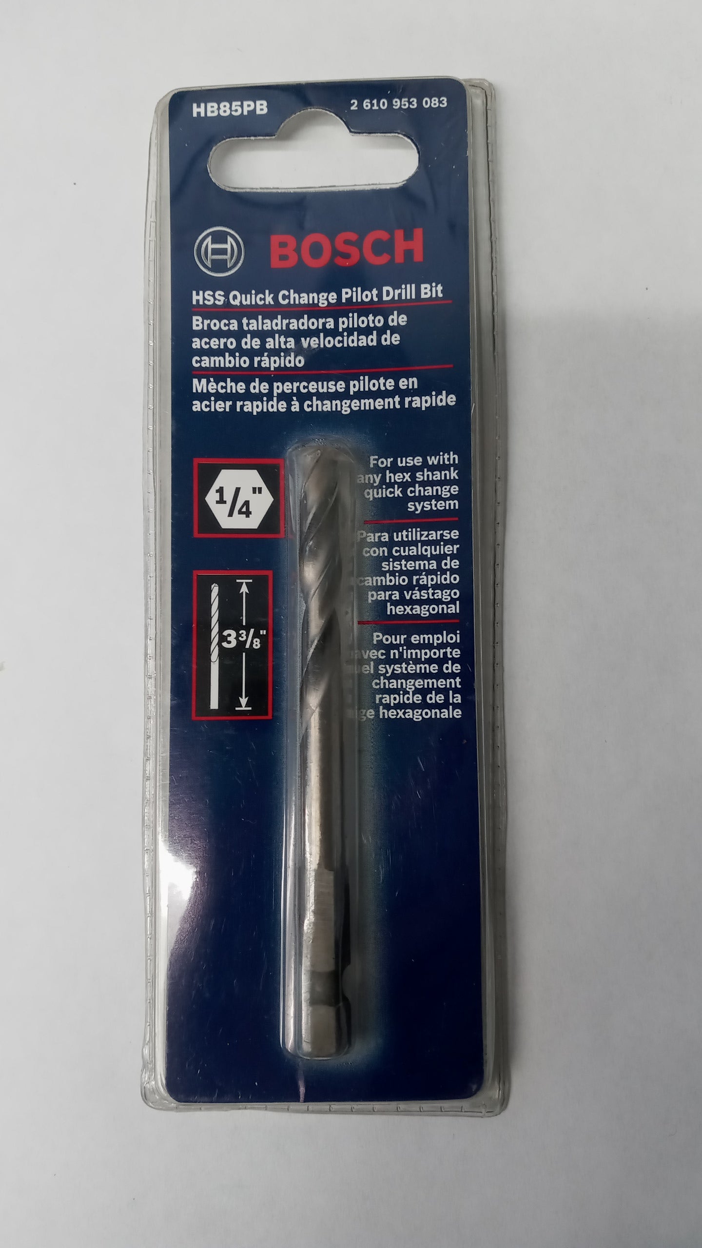 Bosch HB85PB 1/4″ HSS Quick Change Pilot Drill Bit Online