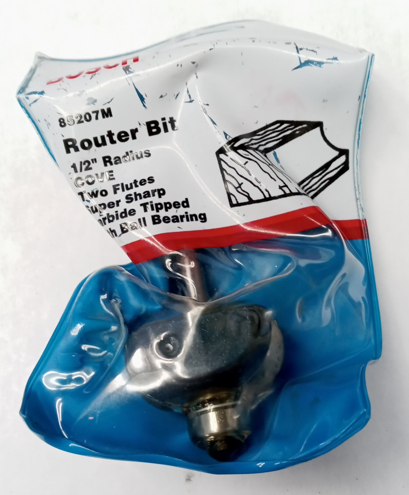 BOSCH 85207M 1/2 In. x 5/8 In. Carbide Tipped Cove Router Bit USA Discount