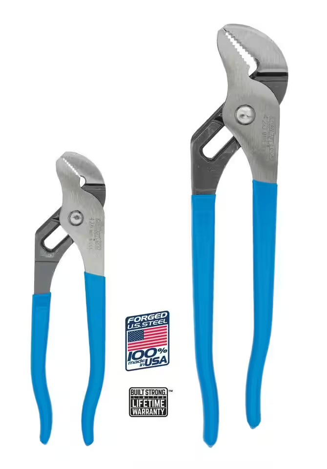 Channellock GS-1 2PC TONGUE & GROOVE PLIERS SET Fashion