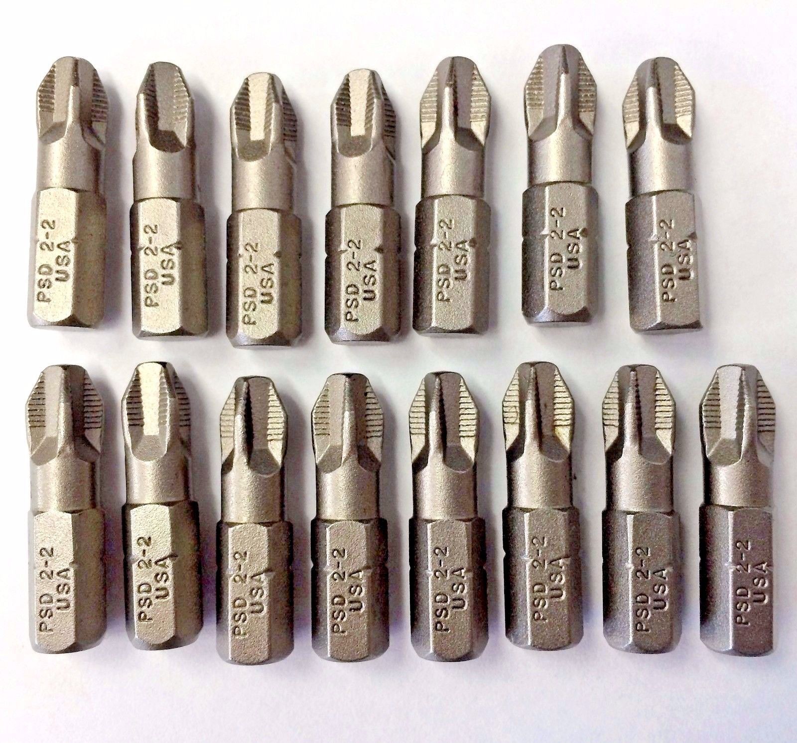 Bosch PSD2 x 1″ Phillips Pozi Drive Insert Bit Screw 9916180 USA 15PCS Online Sale